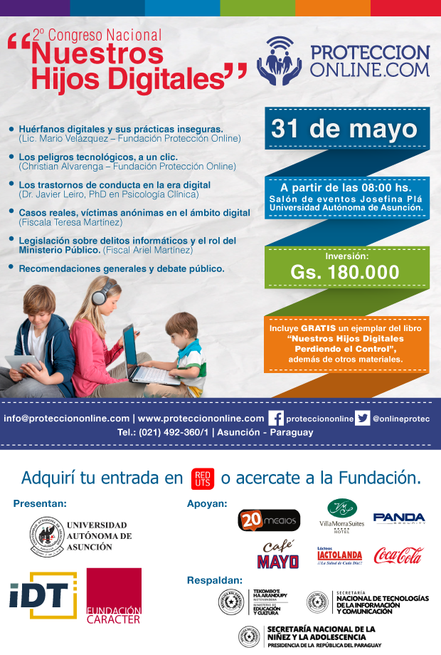 2º Congreso Nacoinal "Nuestros Hijos Digitales""